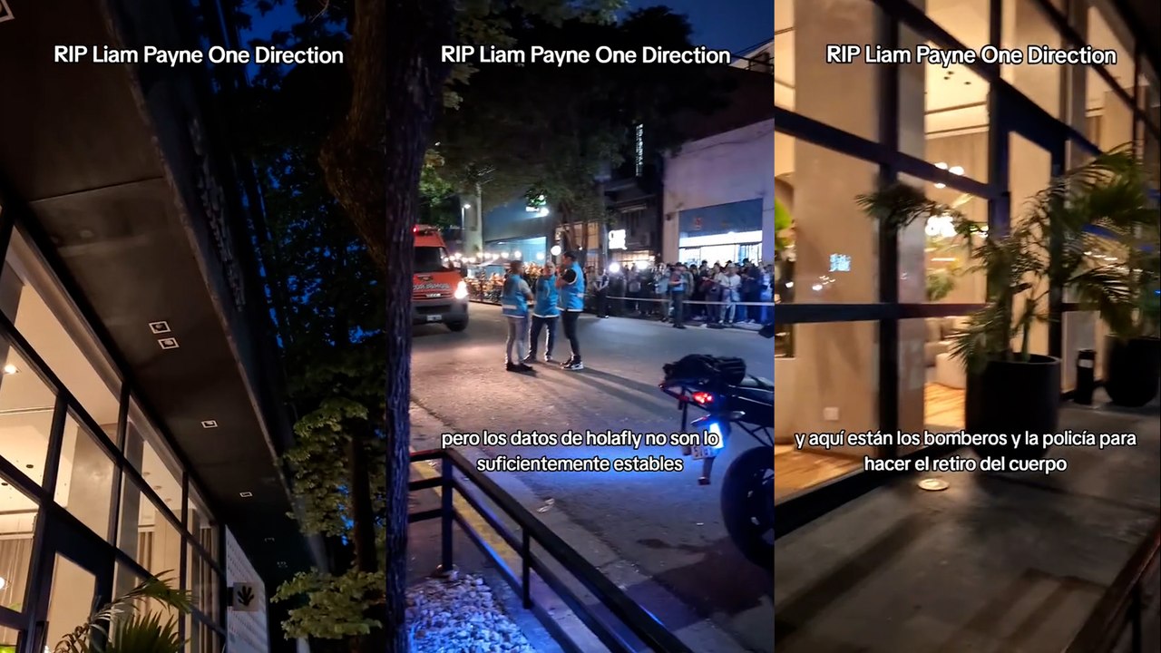 Video shows scenes outside Buenos Aires hotel after Liam Payne dies in balcony fall