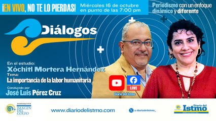 #Diálogos   ️ Lic. Xóchitl Mortera Hernández "Activista Social y Presidenta de la Fundación Te Queremos Ayudar A.C."