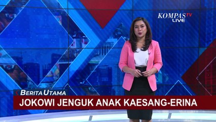 Jokowi Ditemani Bu Iriana Jenguk Sang Cucu, Bebingah Sang Tansahayu