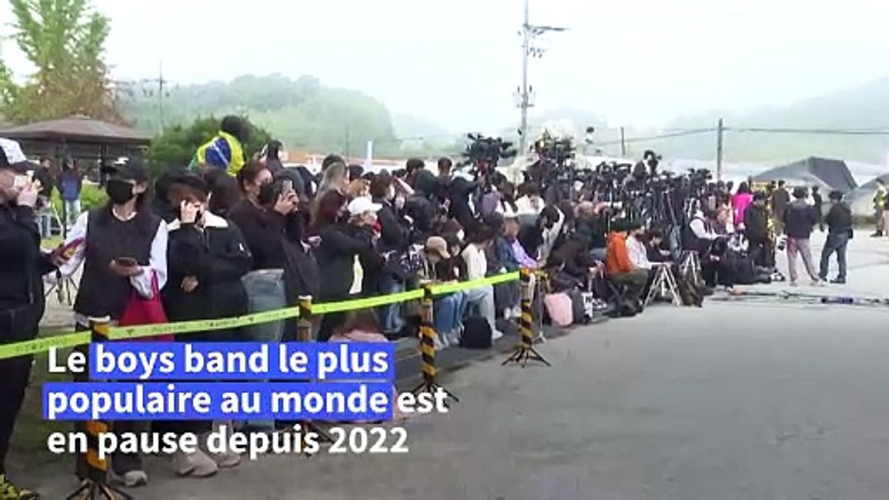 Corée du Sud: J-hope, membre du groupe BTS, a terminé son service militaire