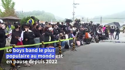 Corée du Sud: J-hope, membre du groupe BTS, a terminé son service militaire