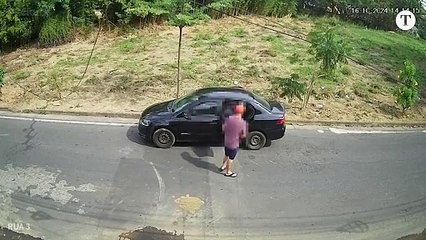 Câmeras flagram momento em que vítima é levada à mata e morta a tiros