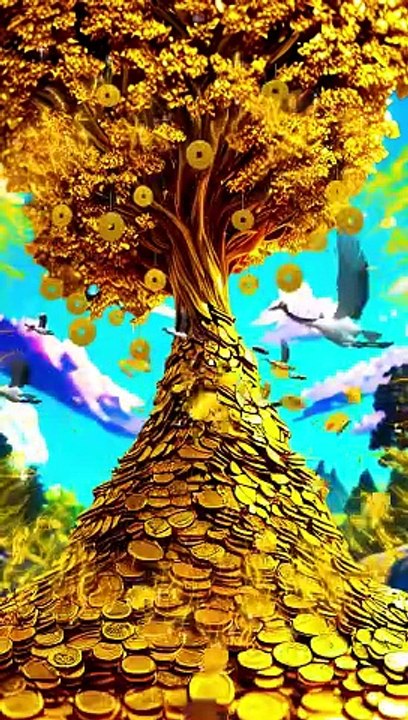 Amazing Golden Tree