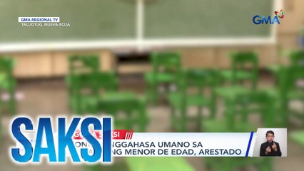 Gurong nanggahasa umano sa estudyanteng menor de edad, arestado | Saksi