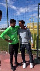 Matias Fernandez em Alcochete