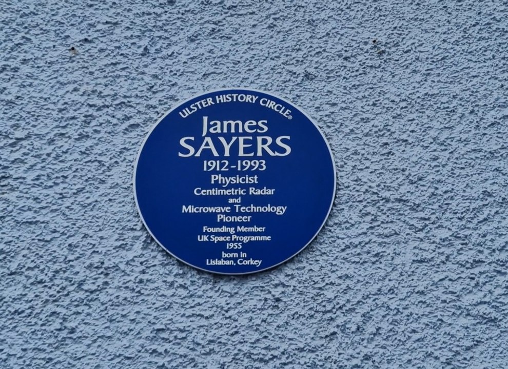 James Sayers plaque unveiled at Ballyweaney
