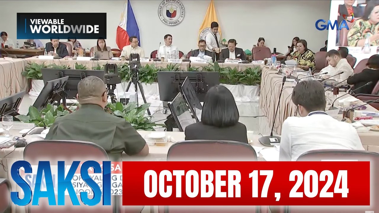 Saksi Express Oct. 17, 2024 [HD] video Dailymotion