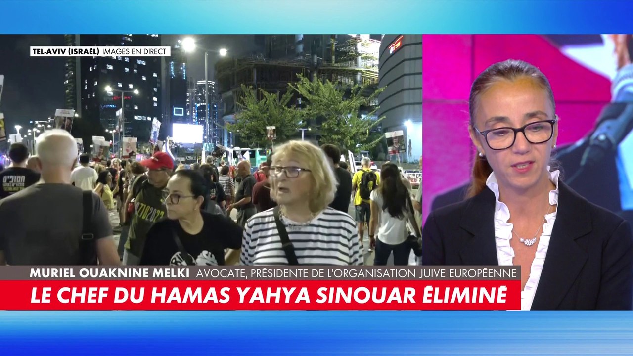 Muriel Ouaknine Melki : «Israël mène ce combat pour l'humanité.»