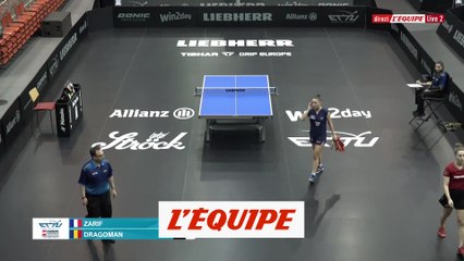 Fin de l'aventure pour Audrey Zarif - Tennis de table - Championnats d'Europe