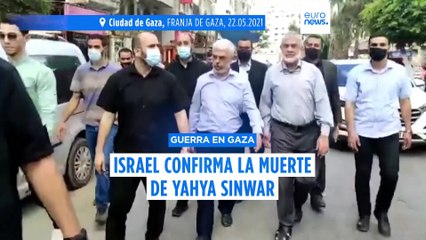 Télécharger la video: Israel confirma la muerte del líder de Hamás, Yahya Sinwar, cerebro de los atentados del 7-O