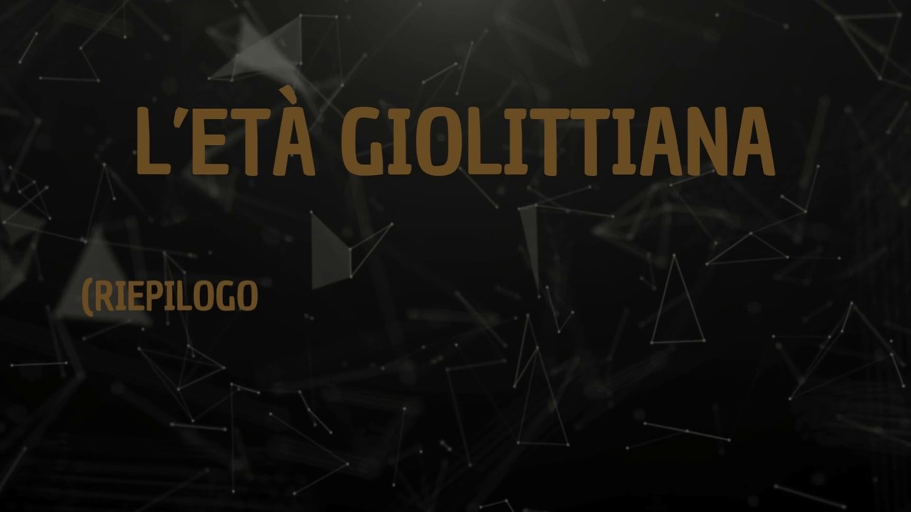 L'età giolittiana (parte 1)