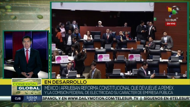 Senado ratifica carácter público de petróleos mexicanos