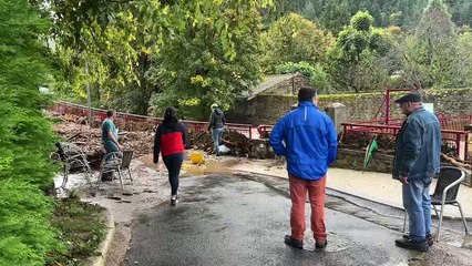 Inondations : "Du jamais vu" à Bourg-Argental dans le Pilat