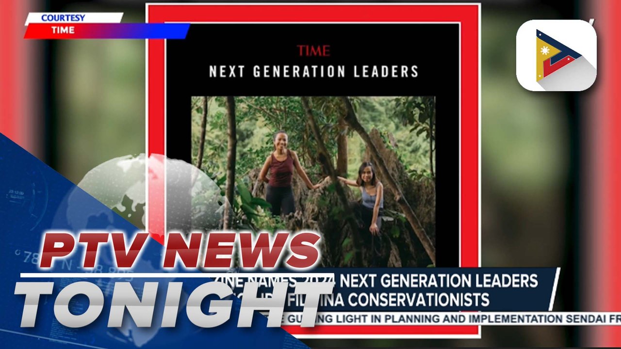 Time Magazine names 2024 Next Generation Leaders that include Filipina conservationists