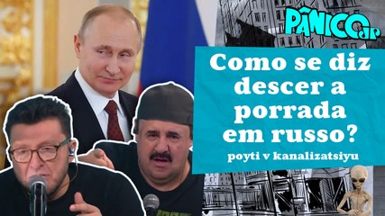 ALBA E MORGADO DISPUTAM PARA VER QUEM ESTÁ MAIS PUTIN COM PRESIDENTE DA RÚSSIA
