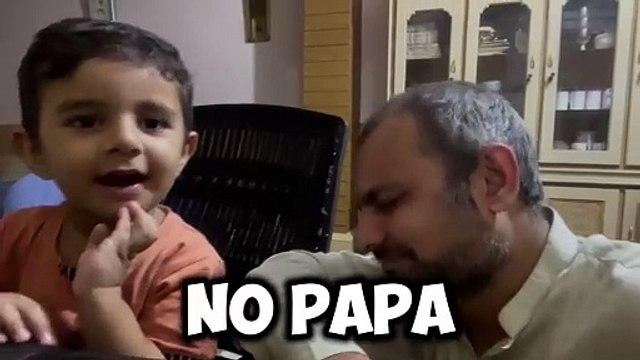 Umar papa ko kam nai kerny de raha | son and papa love | Son and Papa dialogue