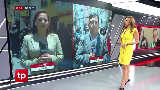 Régimen Penitenciario se refiere al traslado de Camacho, Pumari y Añez