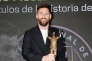 Messi agradece a MARCA el reconocimiento como jugador con más títulos: 