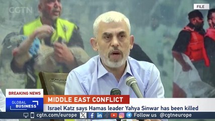 Breaking news: Hamas leader Yahya Sinwar killed