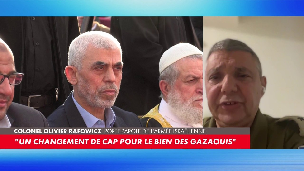 Colonel Olivier Rafowicz : «L'élimination de Sinouar peut apporter un changement pour les Gazaouis.»