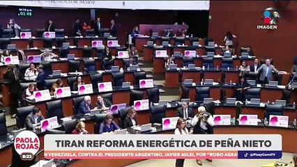 El Senado de la República aprueba la reforma energética