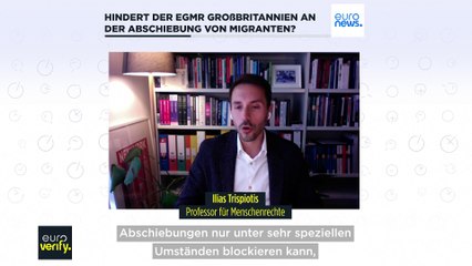 Faktencheck: Hindert der EGMR Großbritannien an der Abschiebung von Migranten?