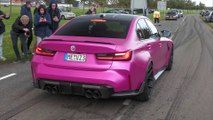 Sportscars Accelerating - BURNOUTS, 1000HP Turbo S, iPE GT3 RS, Techart GT Street R, BRABUS E63 AMG