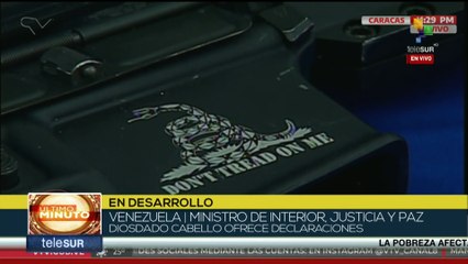 "Hay armamentos que tienen un costo de hasta 8 mil dólares"