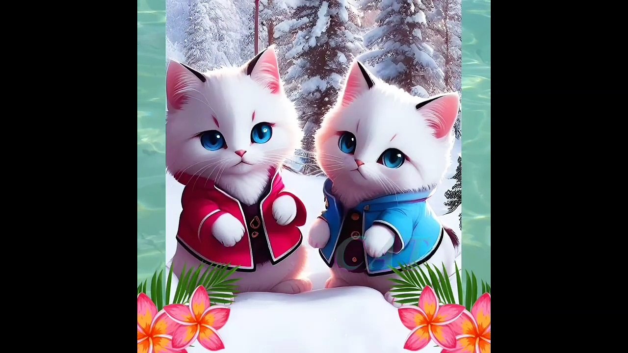Cute cat  ai