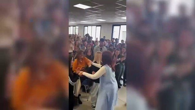 Cristina Kirchner visitó la Universidad de Avellaneda