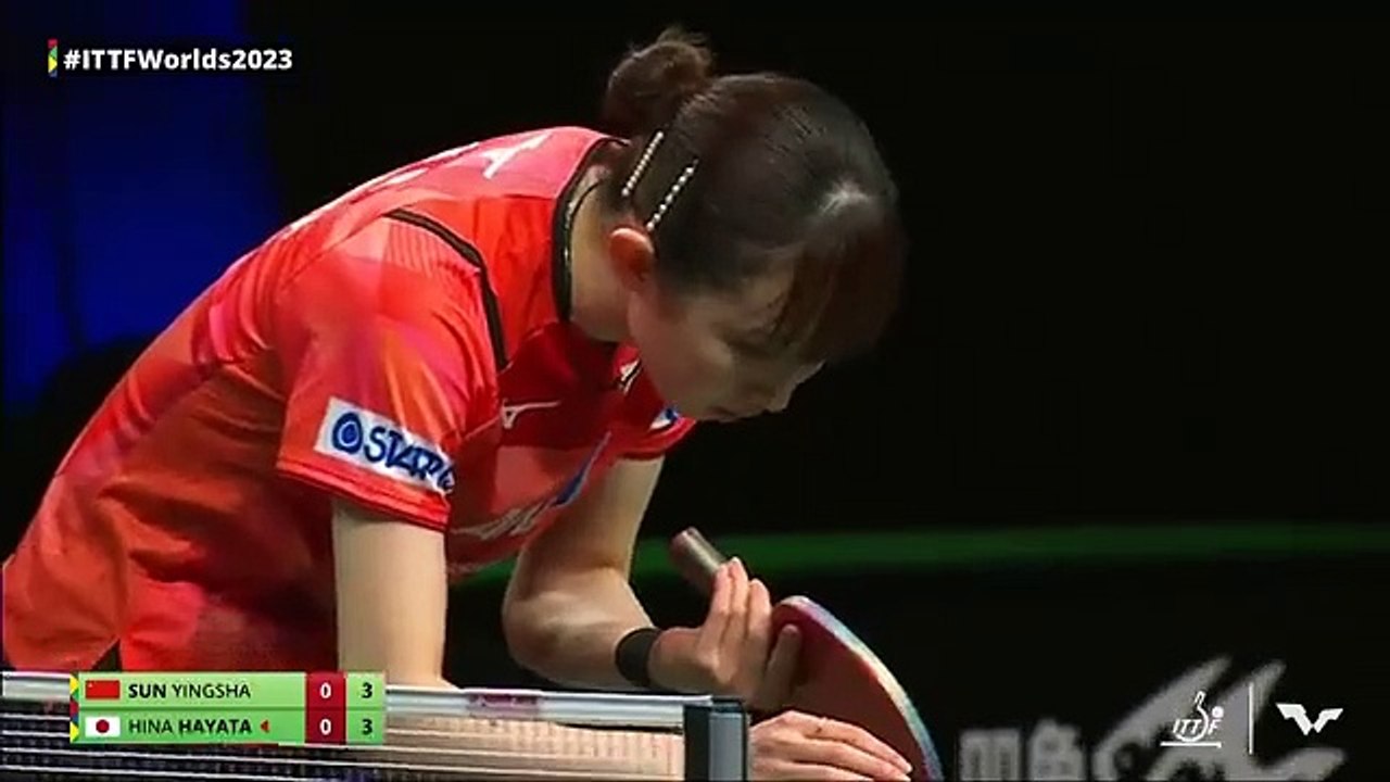 SUN Yingsha vs Hina HAYATA | WS SF  #ITTFWorlds2023