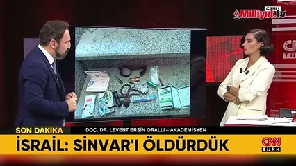 İşte Yahya Sinvar'ın üzerinden çıkanlar: Tesbih, kurşun…