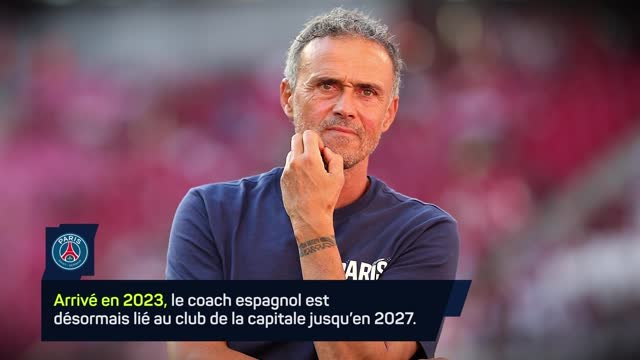 PSG - Luis Enrique prolonge jusqu'en 2027