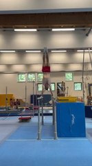 Guy Falls Awkwardly While Trying New Skill on Parallel Bars