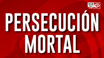 Persecución mortal: policía mató a delincuente