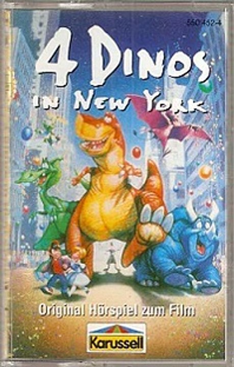 4 Dinos in New York Hörspiel (Original zum Film)