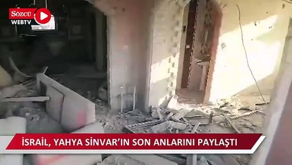 İsrail, Yahya Sinvar’ın son anlarını paylaştı