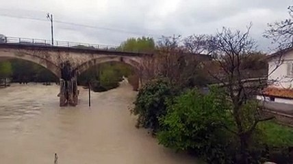 Maltempo: il fiume Orta si ingrossa, stato di allerta a Bolognano
