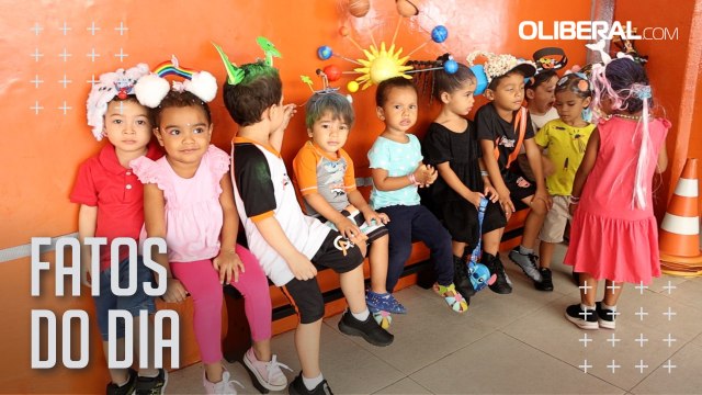 Dia do Cabelo Maluco faz a festa das crianças em Belém