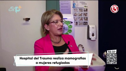 Pase en vivo - Mamografías para mujeres refugiadas