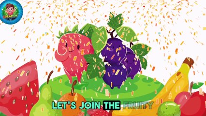fruit song |fruits with fun animations