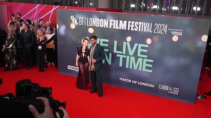 Andrew Garfield Brings Florence Pugh Cut-Out To Premiere