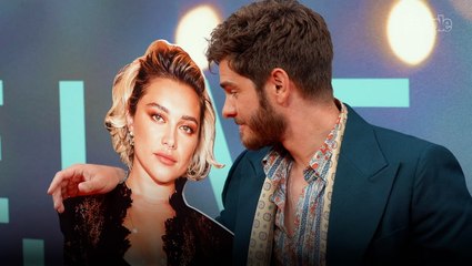 Andrew Garfield’s Plus-One for the We Live in Time Premiere Was a Stylish Cardboard Cutout of Florence Pugh