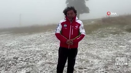 Uludağ beyaza büründü