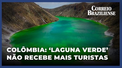 Colômbia: nativos proíbem acesso de turistas à 'Laguna Verde'