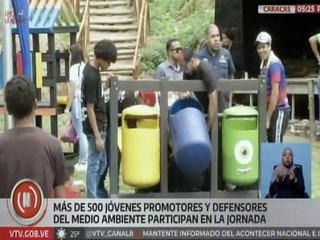 Caracas | Juventud ecosocialista debaten propuestas para la preservación del medioambiente
