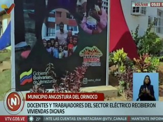 Bolívar | GMVV entrega viviendas dignas a docentes y trabajadores del sector eléctrico