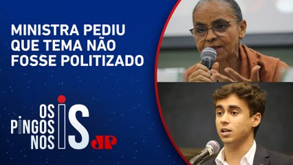 Nikolas Ferreira critica Marina Silva e governo por queimadas