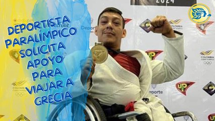 Deportista paralímpico solicita apoyo para viajar a Grecia; así puedes ayudarlo