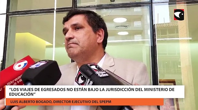 “Los viajes de egresados no están bajo la jurisdicción del ministerio de Educación”